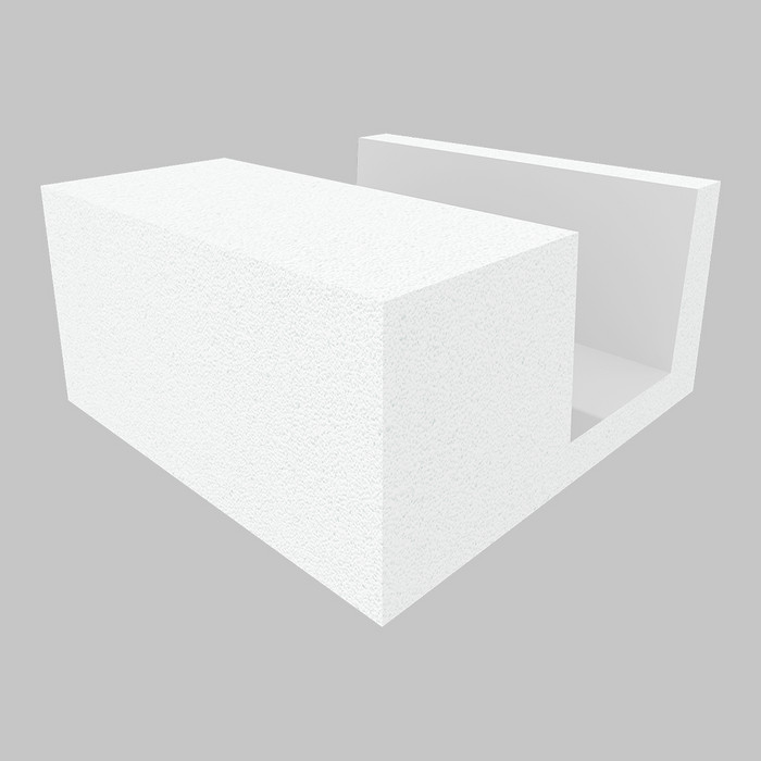 Газобетонный U-блок ISTKULT 400 мм | длиной 625 мм